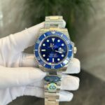 Rolex Submariner Date Blue Replica 41mm with Ceramic Bezel and Cyclops
