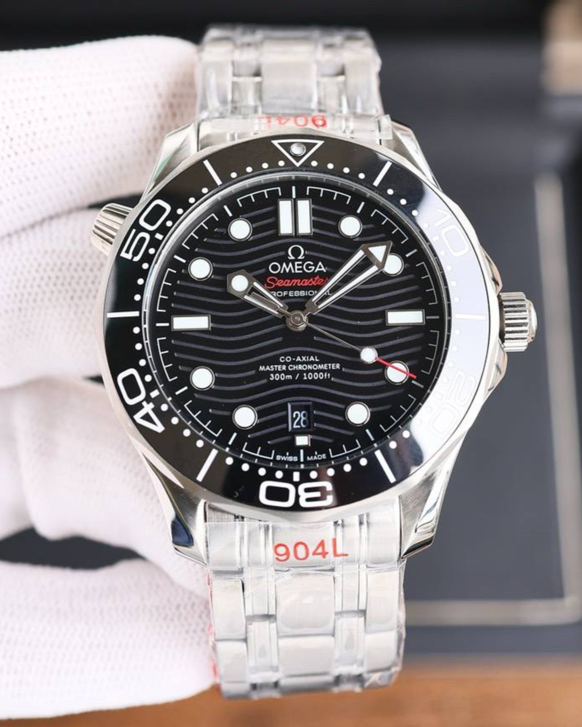 Omega Seamaster Diver 300M Black Dial Replica