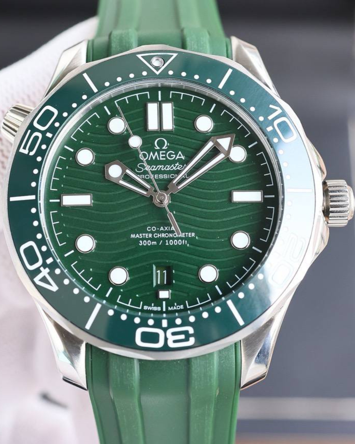 Omega Seamaster 300M Green Ceramic Superclone Watch
