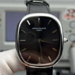 Patek Philippe Golden Ellipse Black Dial Replica
