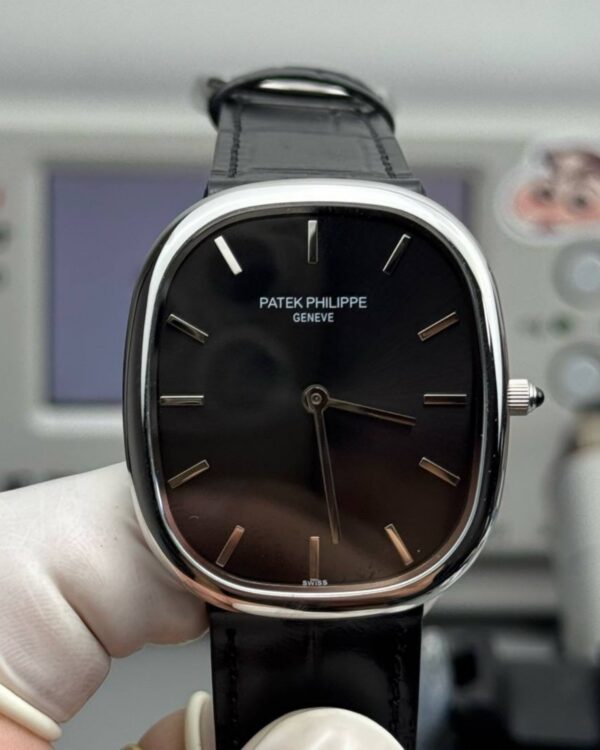 Patek Philippe Golden Ellipse Black Dial Replica